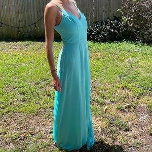 David’s Bridal Long Spa Dress